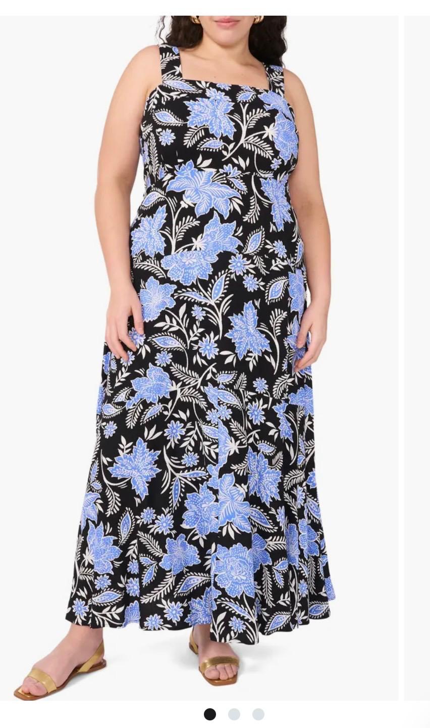 Vestido largo floral