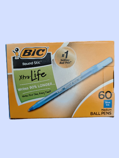 Bolígrafos BIC Round Stic Xtra Life