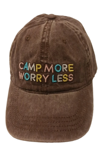 Gorra 'Camp More Worry Less'