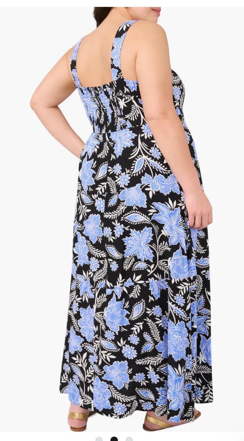 Vestido largo floral