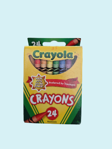 Caja de crayones Crayola de 24 colores