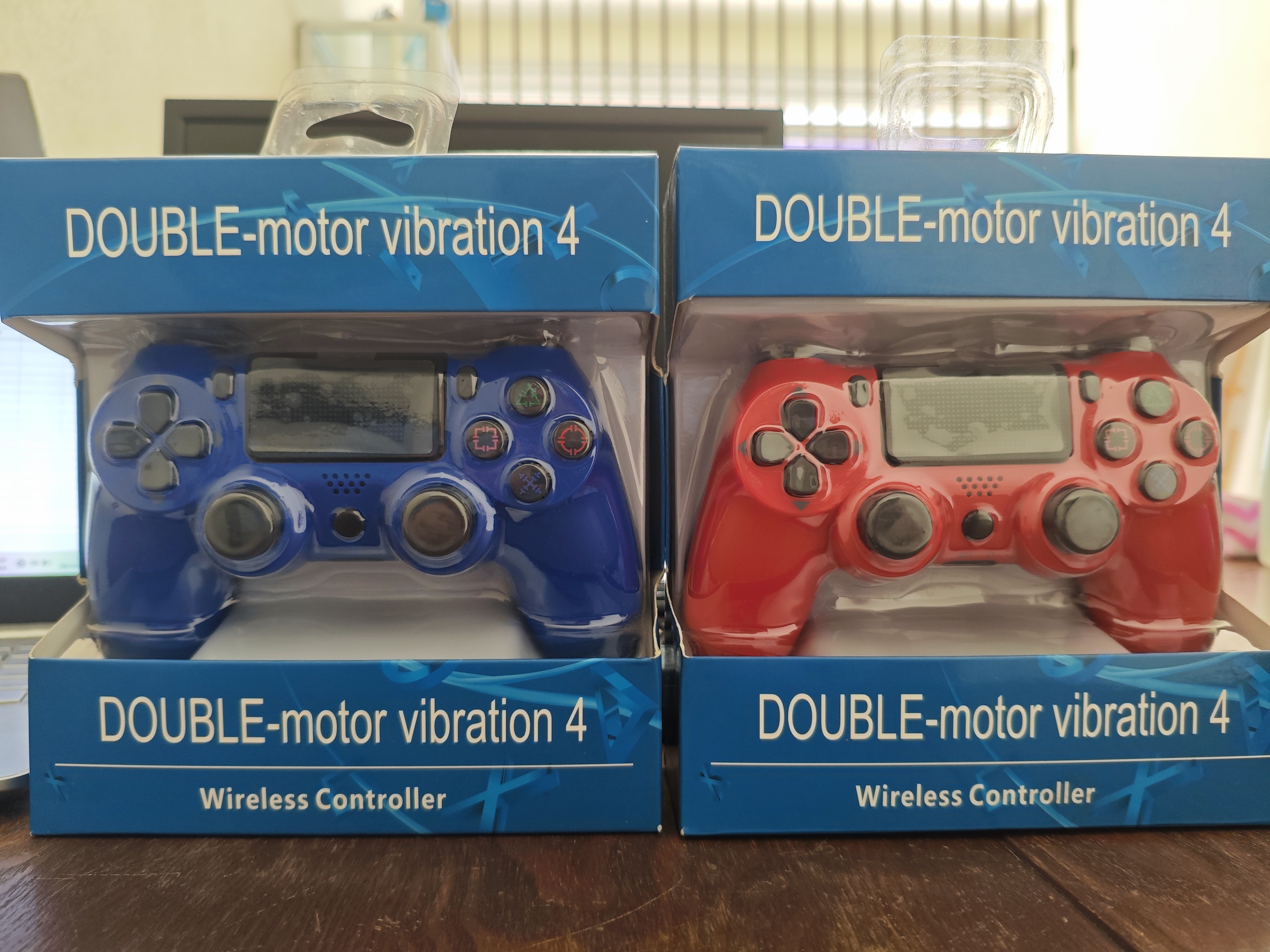 Controlador inalámbrico con doble vibración