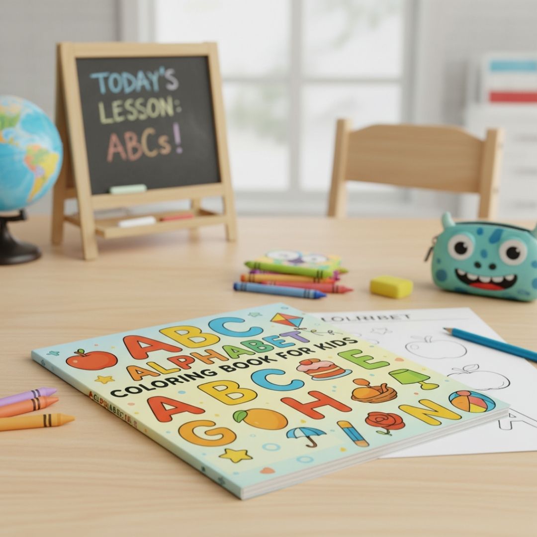 ABC Alphabet Coloring Pages for Kids