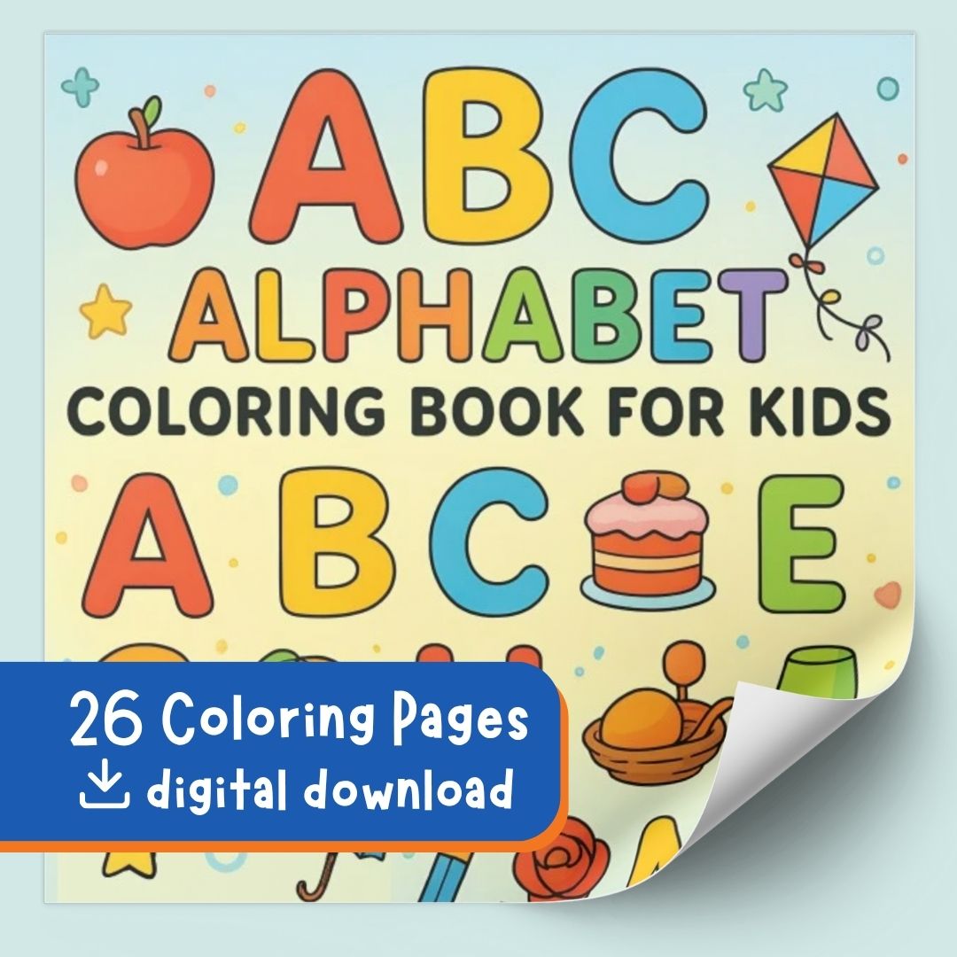 ABC Alphabet Coloring Pages for Kids