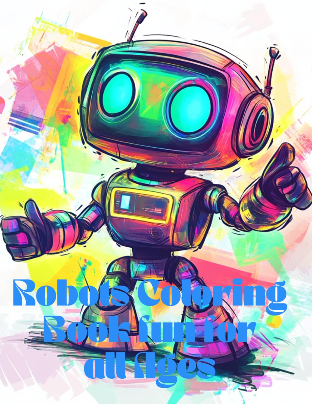 Robots Coloring Book