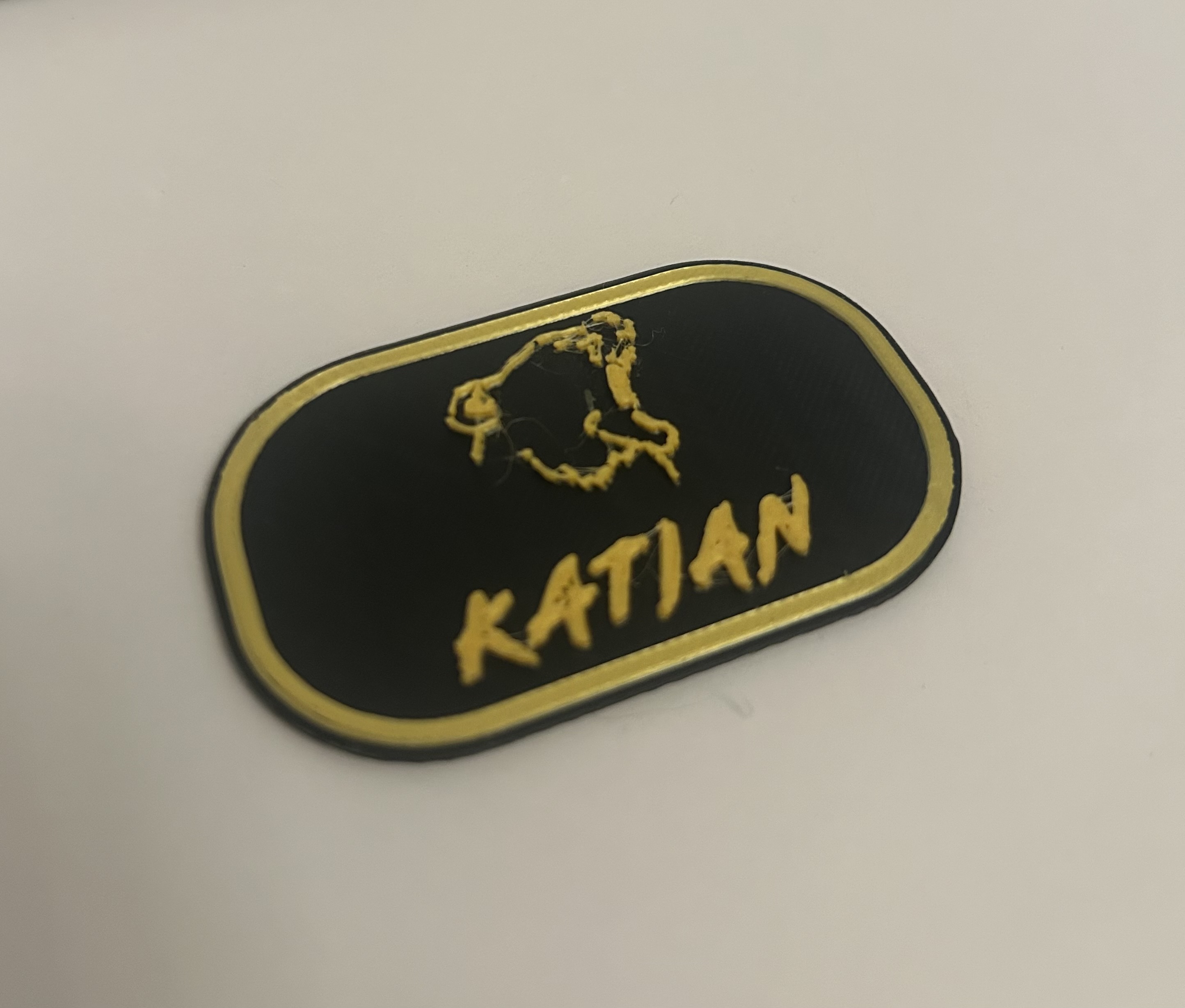 Katian Logo Badge