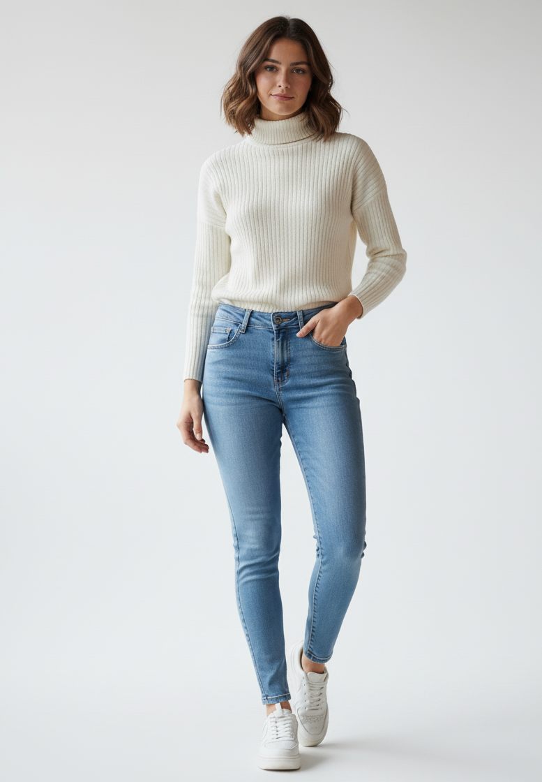 Calça jeans skinny 