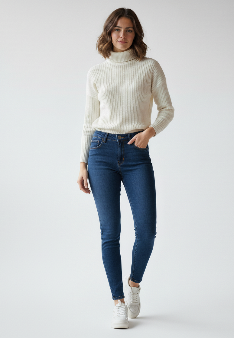 Calça jeans skinny 