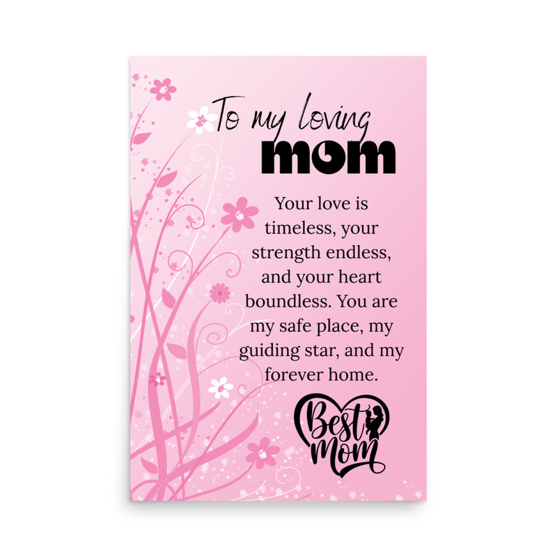 Mom Appreciation Greeting Card