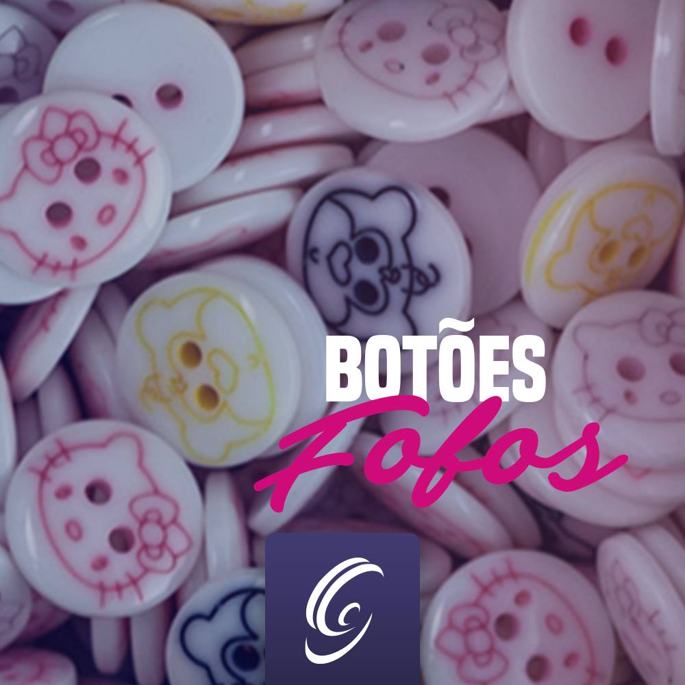 Botões Moda Infantil