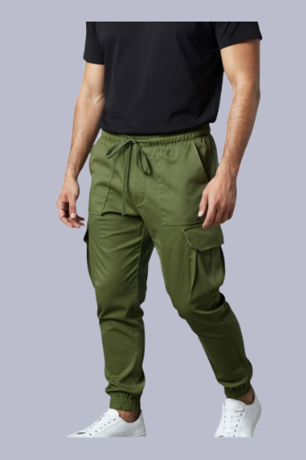 Pantalones jogger tipo cargo