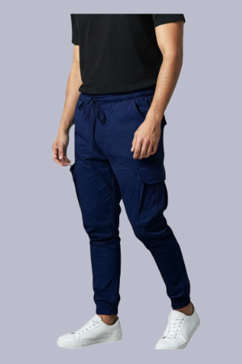 Pantalones jogger tipo cargo