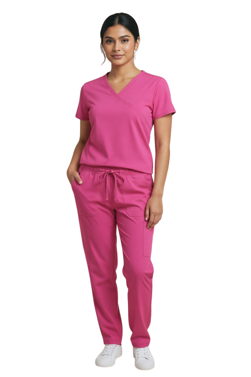 Uniforme médico fucsia