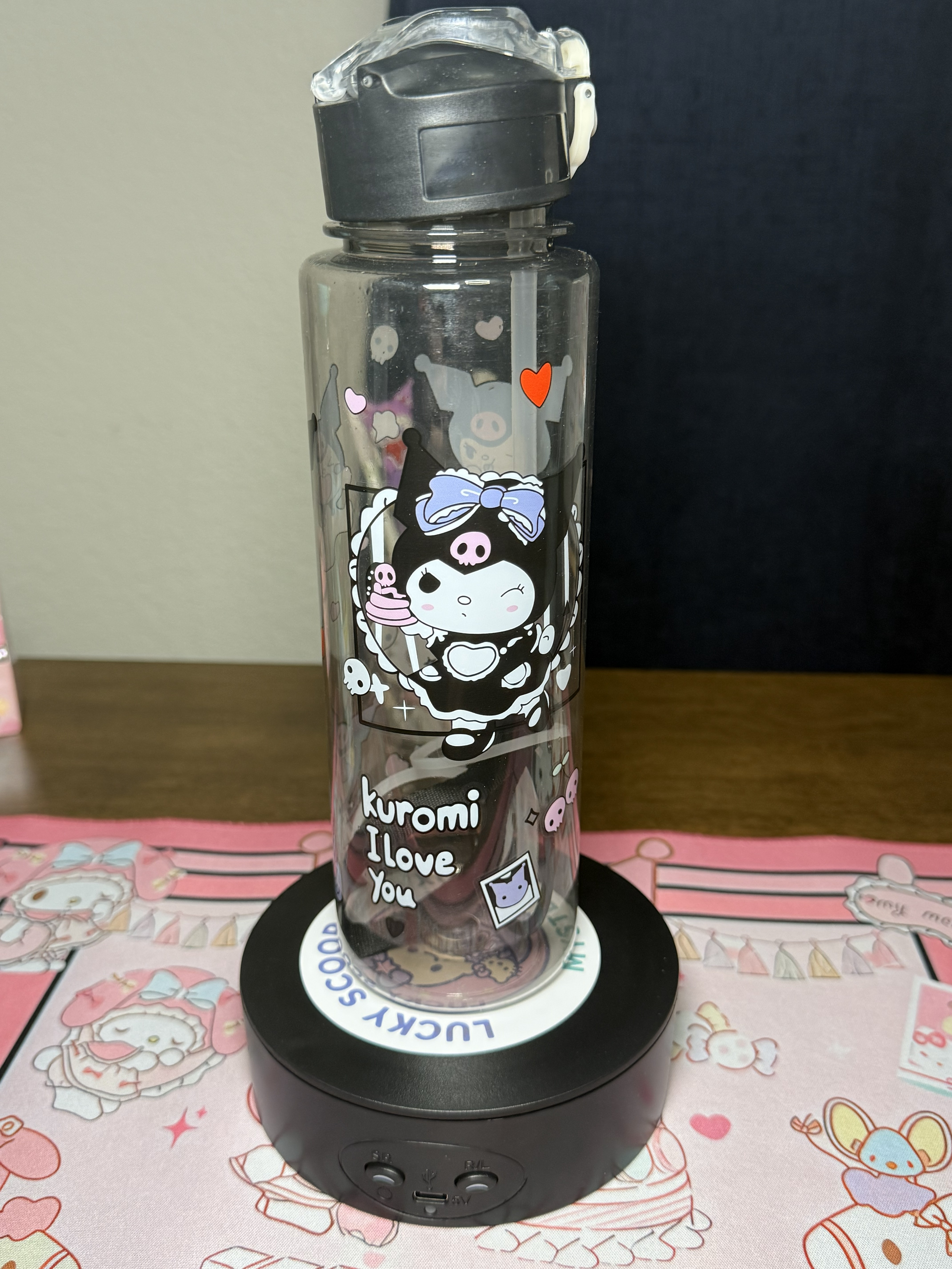 Kuromi Water Bottle