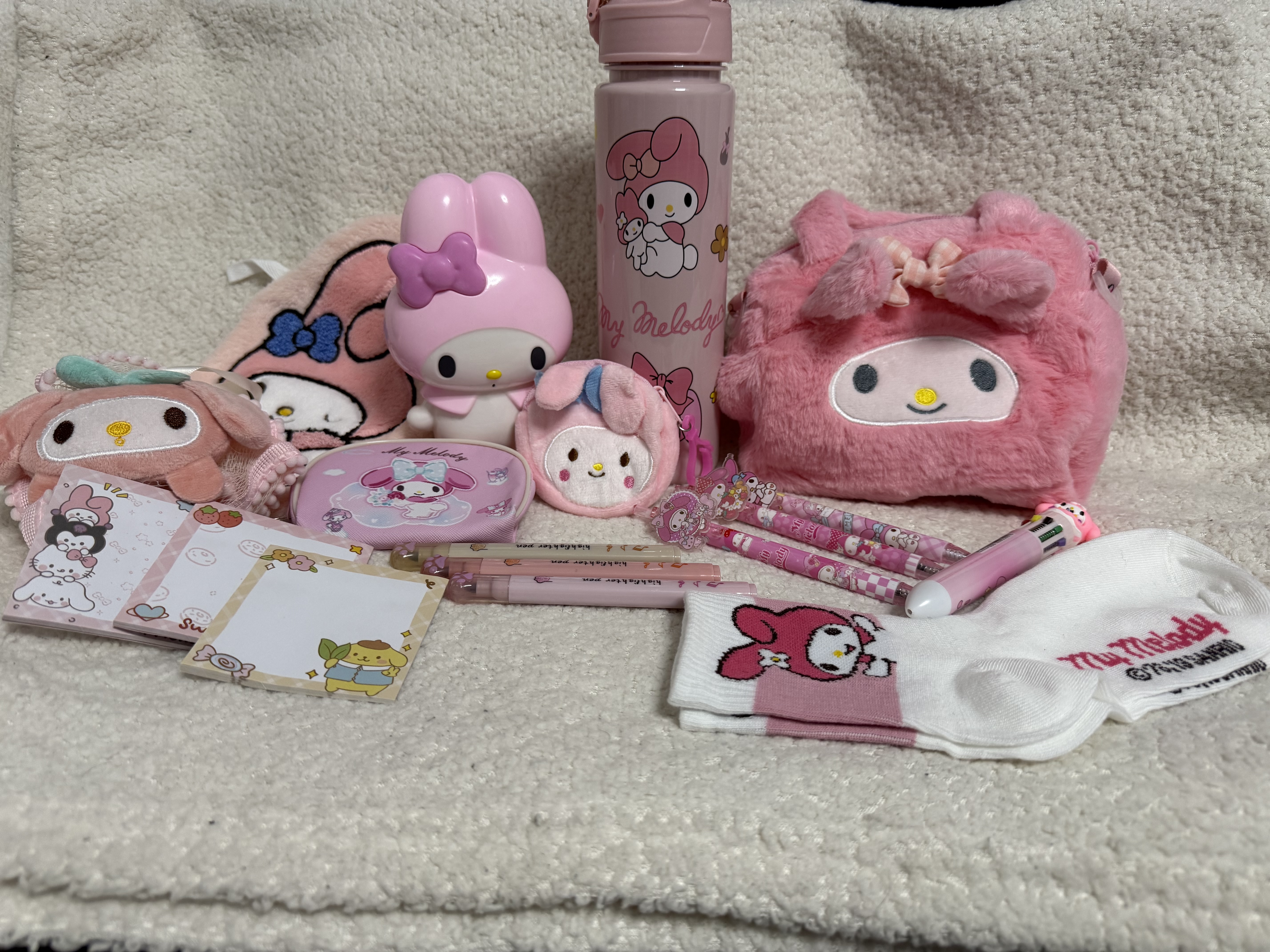 My Melody Stationery & Accessories Set