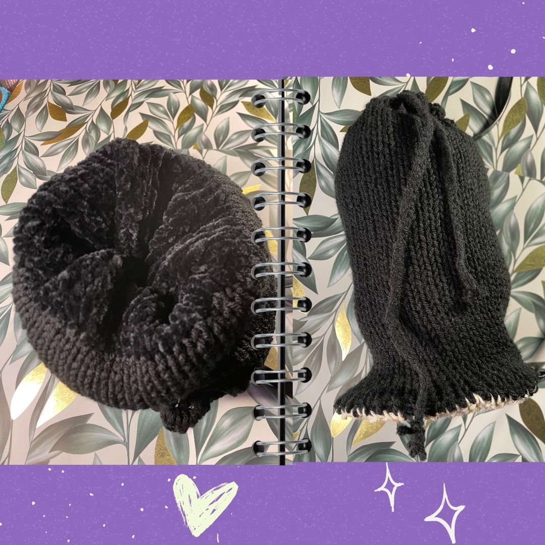 Knitted Drawstring Bag