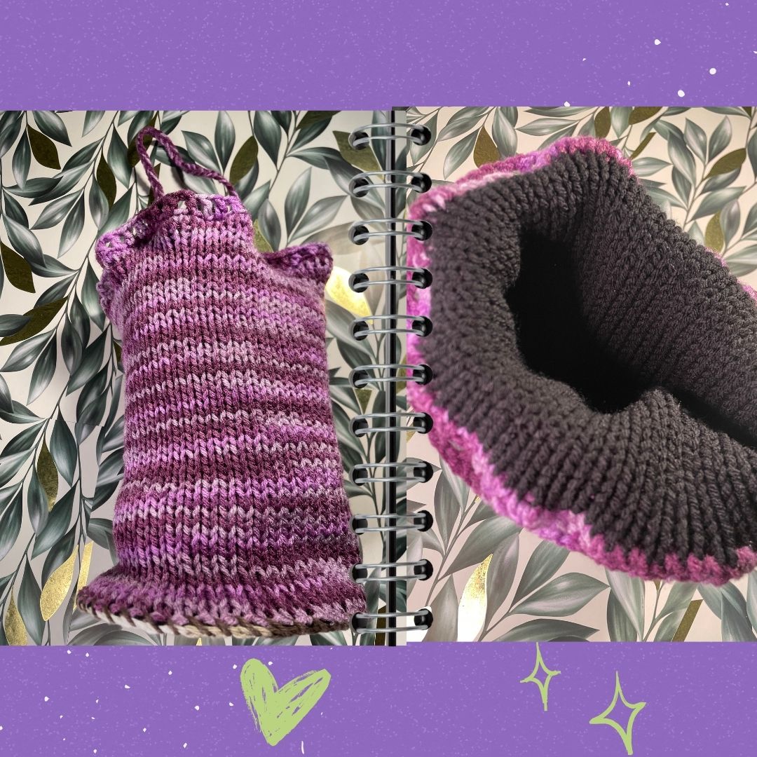 Knitted Purse