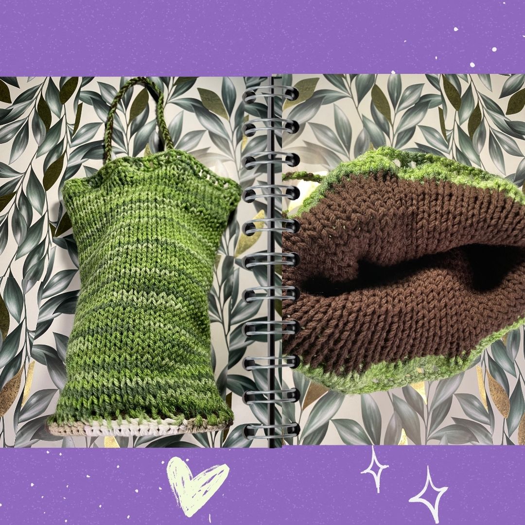 Knitted Purse