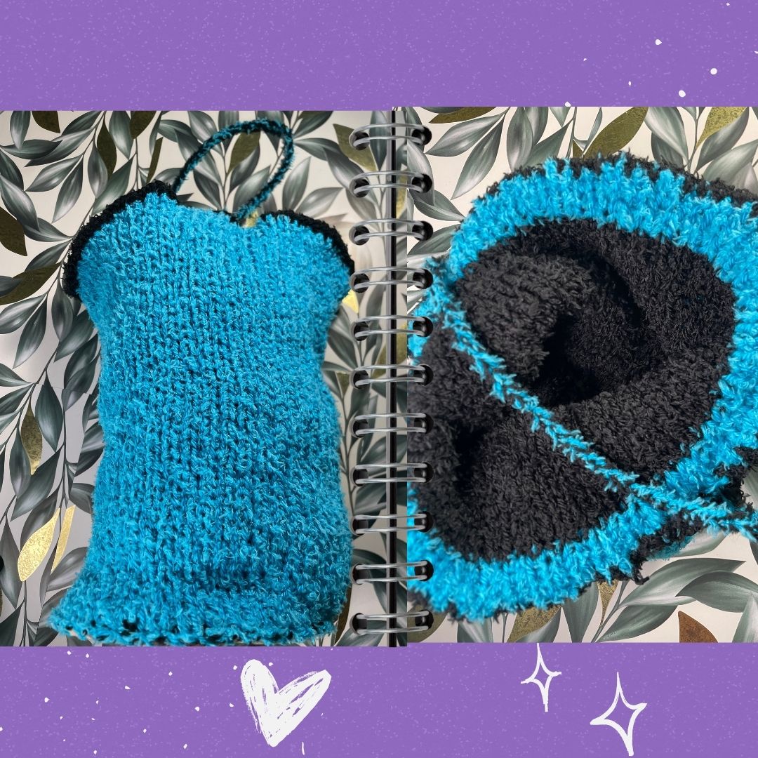 Teddy Knitted Purse