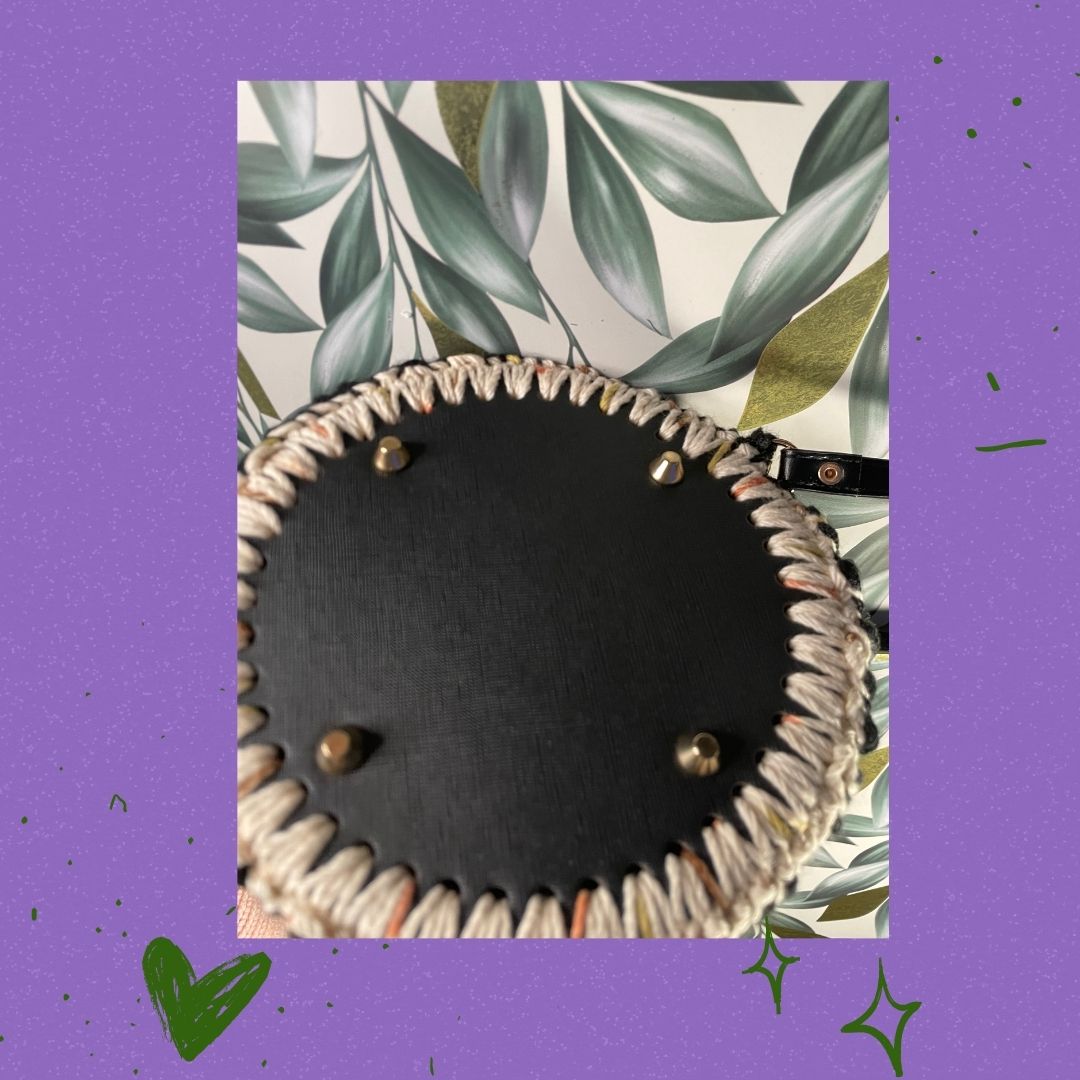 Knitted Drawstring Bag