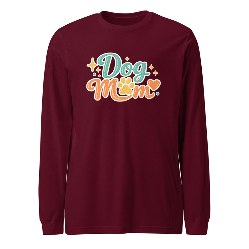 Dog Mom Long Sleeve Shirt