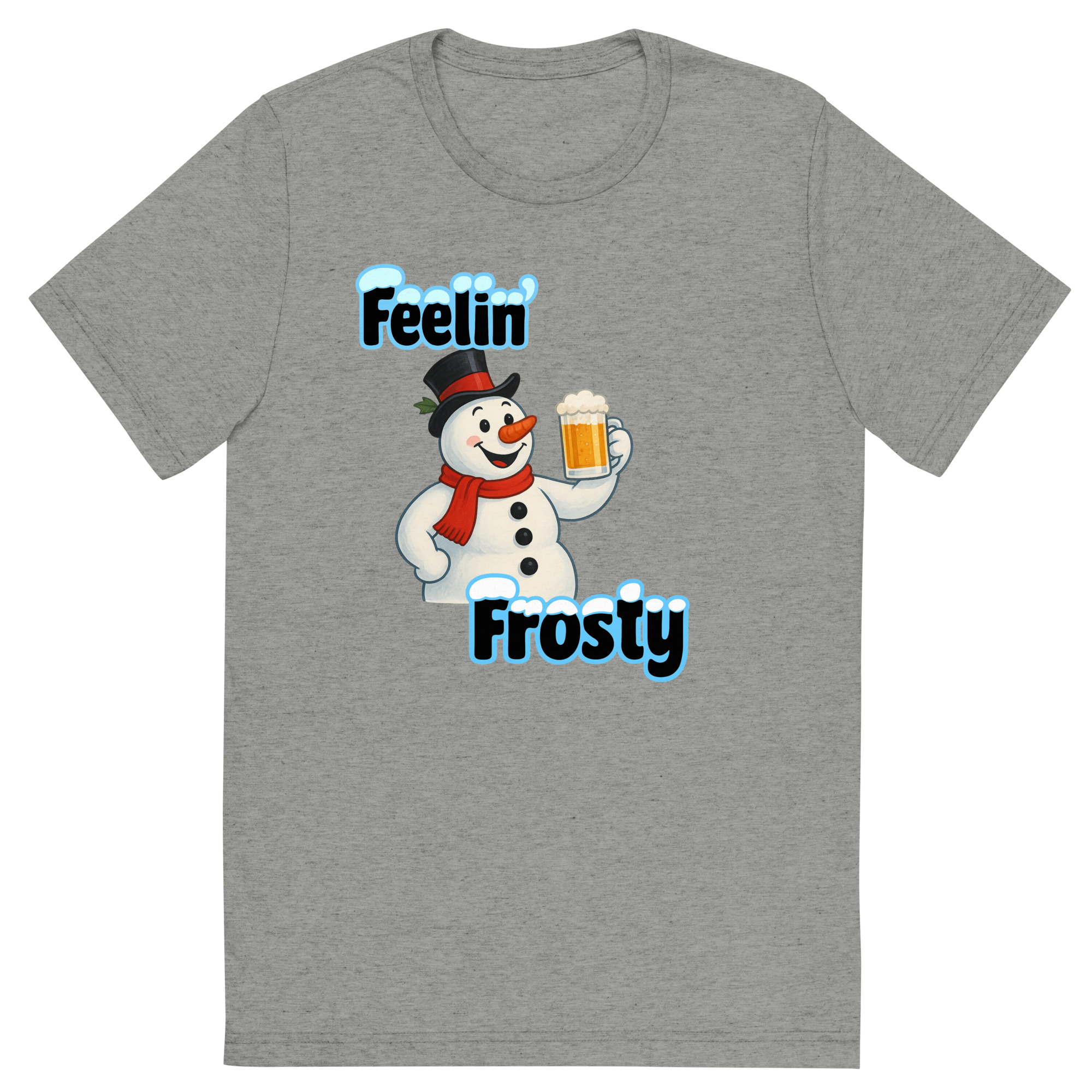 Feelin' Frosty Snowman T-Shirt - Unisex