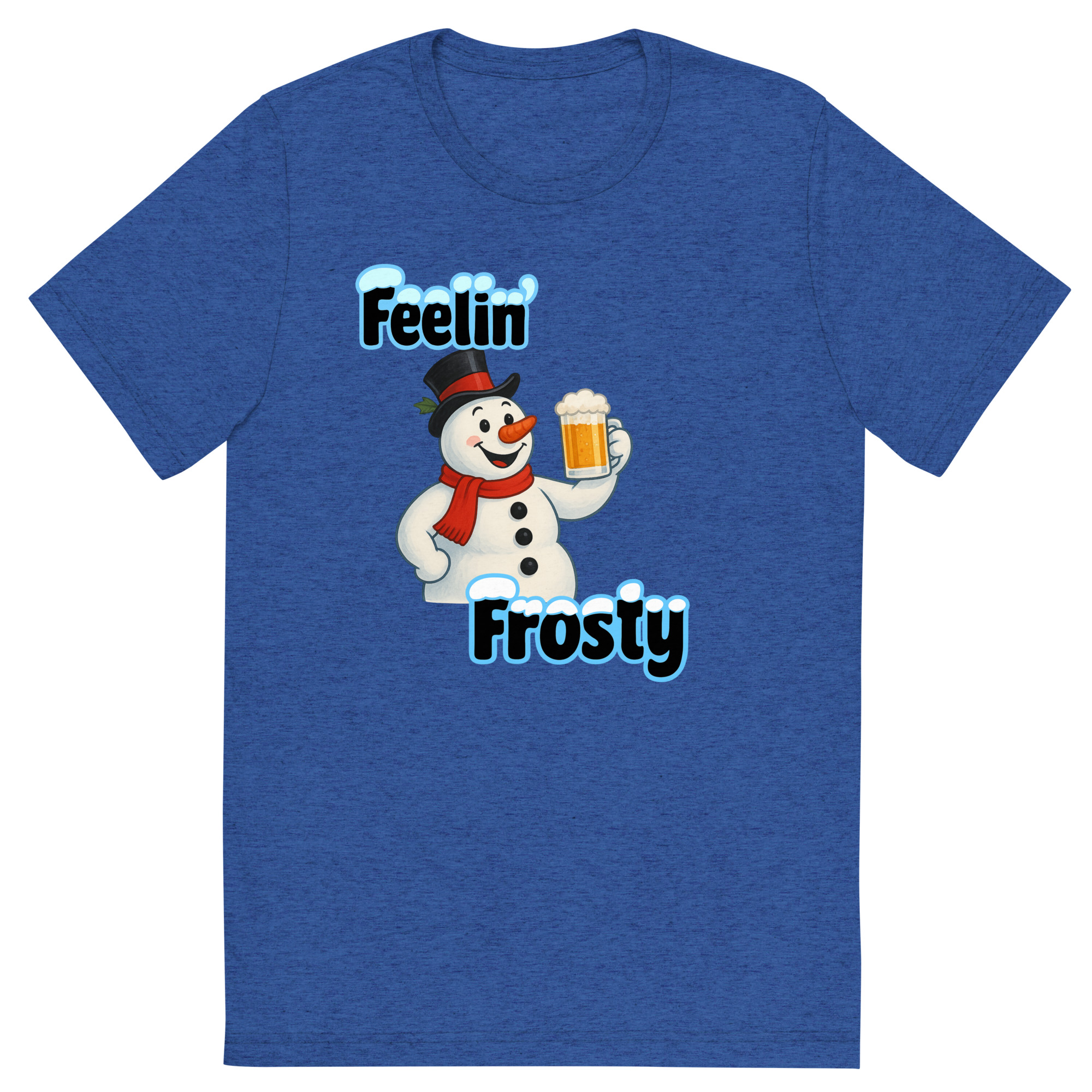Feelin' Frosty Snowman T-Shirt - Unisex
