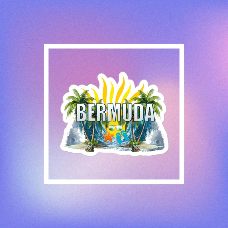 Bermuda Bubble-free stickers