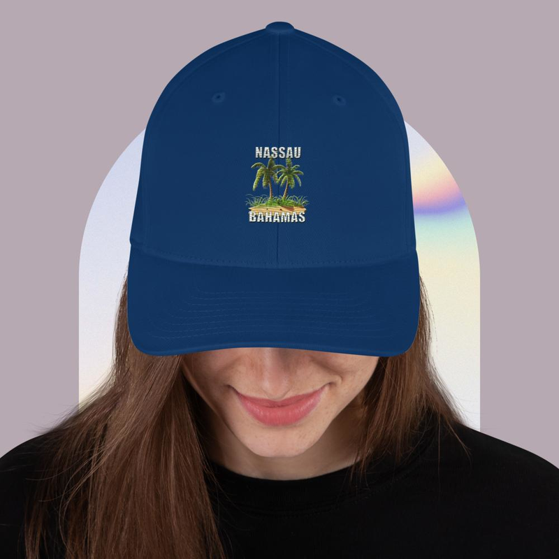 Nassau Bahamas Structured Twill Cap