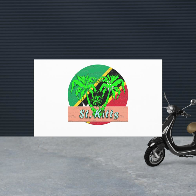 Car magnets - St. Kitts