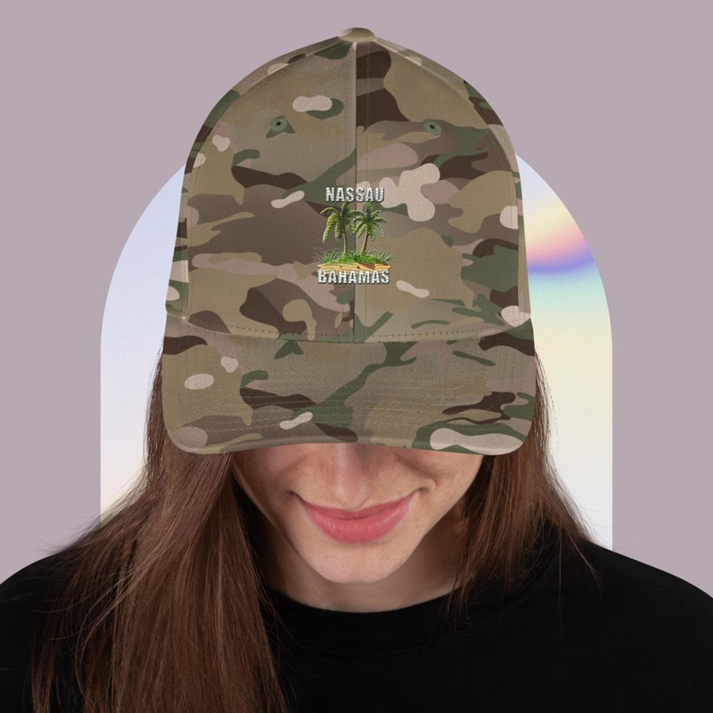 Nassau Bahamas Structured Twill Cap