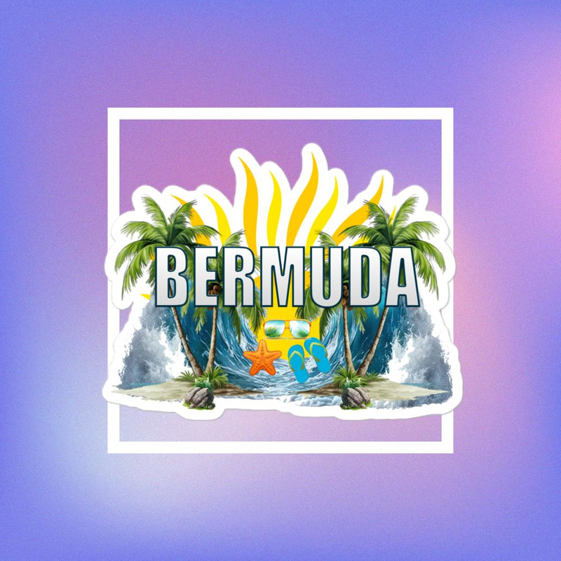 Bermuda Bubble-free stickers