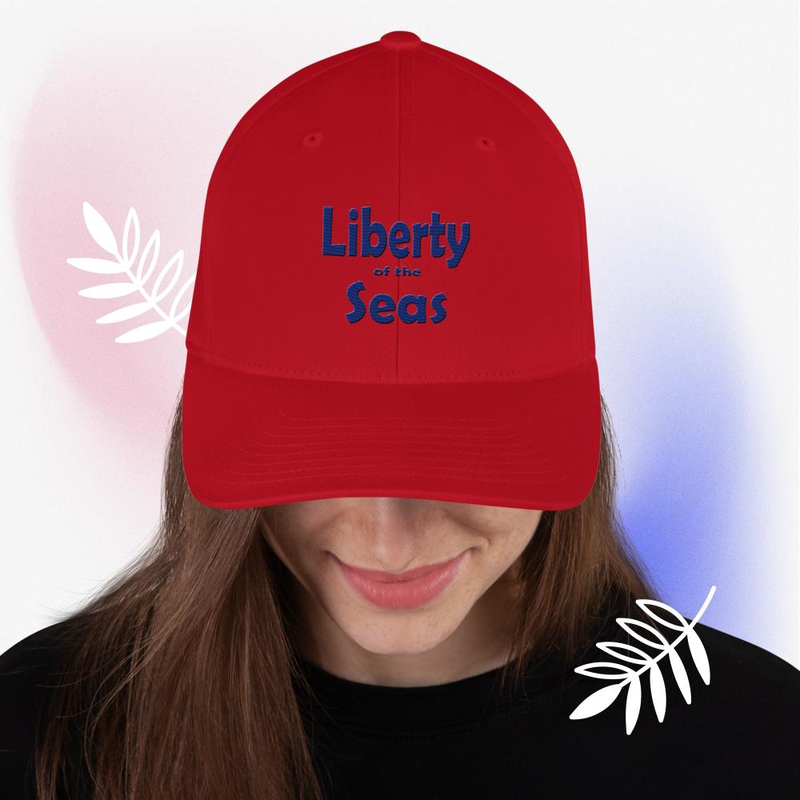 Liberty of the Seas Structured Twill Cap