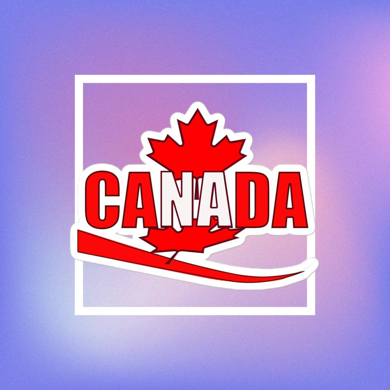 Canada Bubble-free stickers
