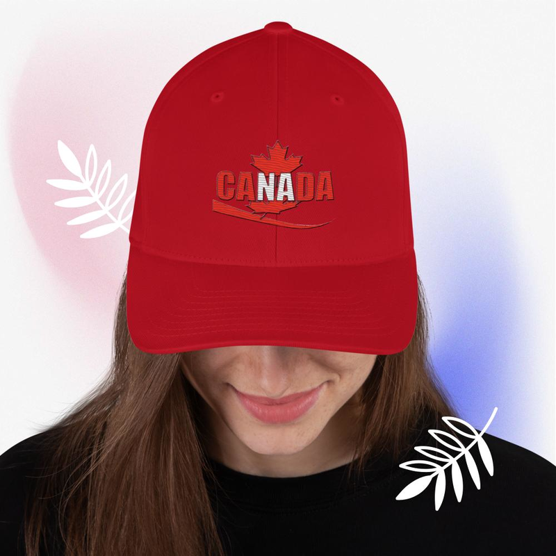 Canada Structured Twill Cap