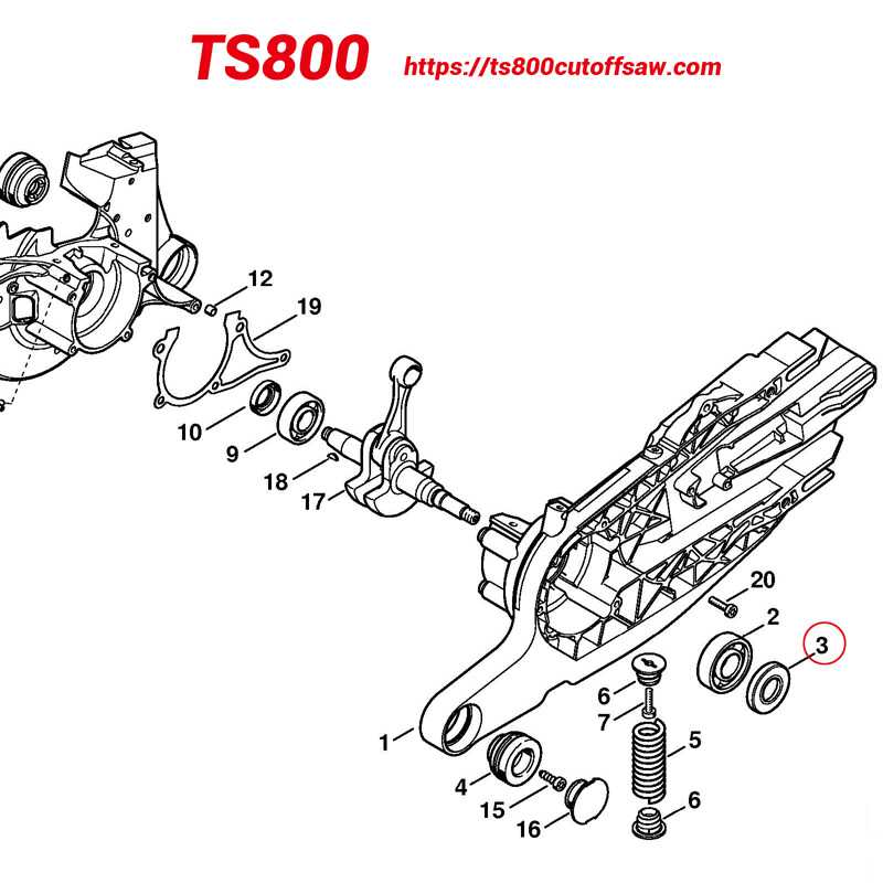 Non-Genuine Oil Seal  20x42x5 for Stihl TS800 Concrete Cut-Off Saw Replaces 9640-003-2257