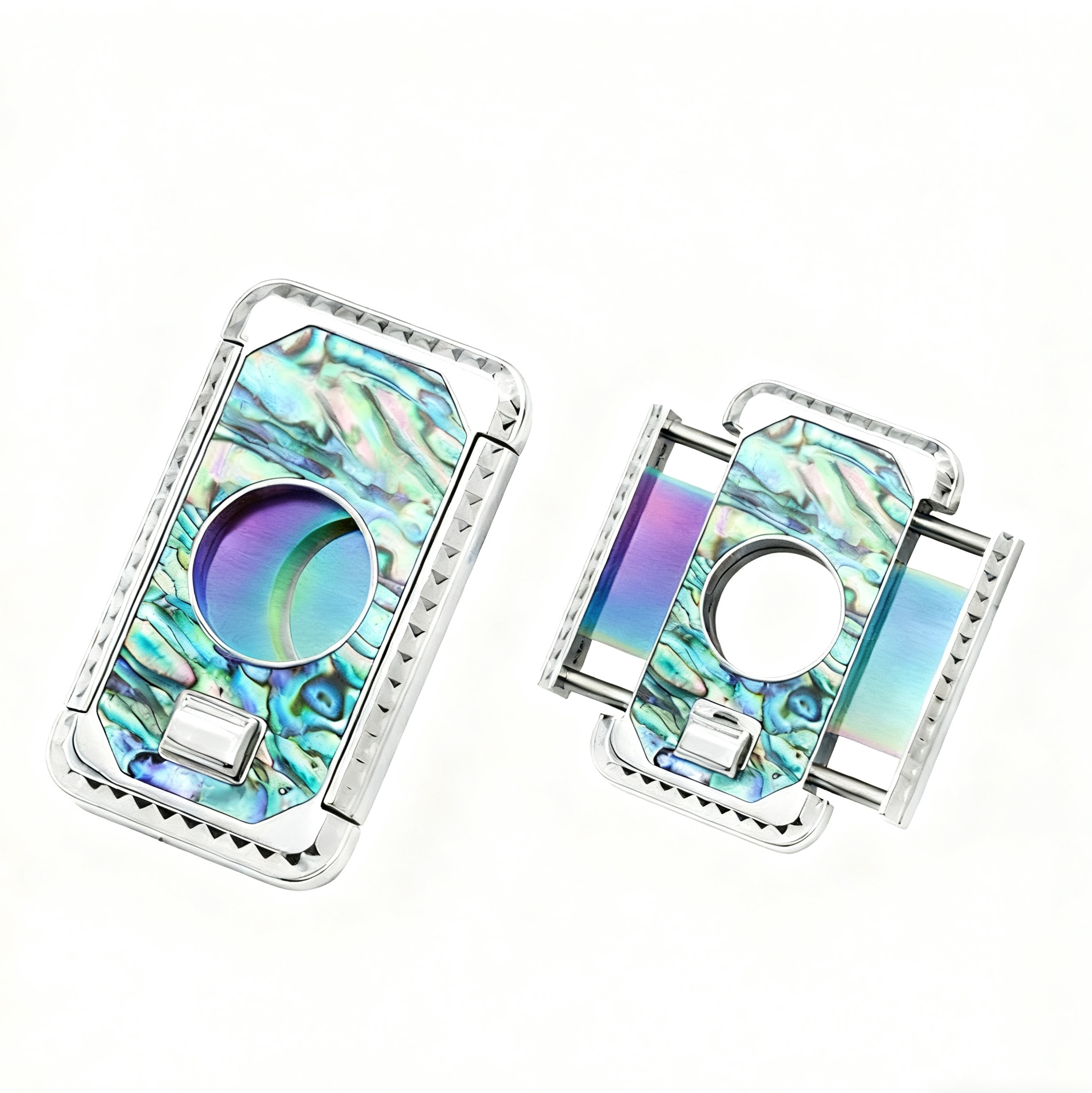 Abalone Shell Cigar Cutter