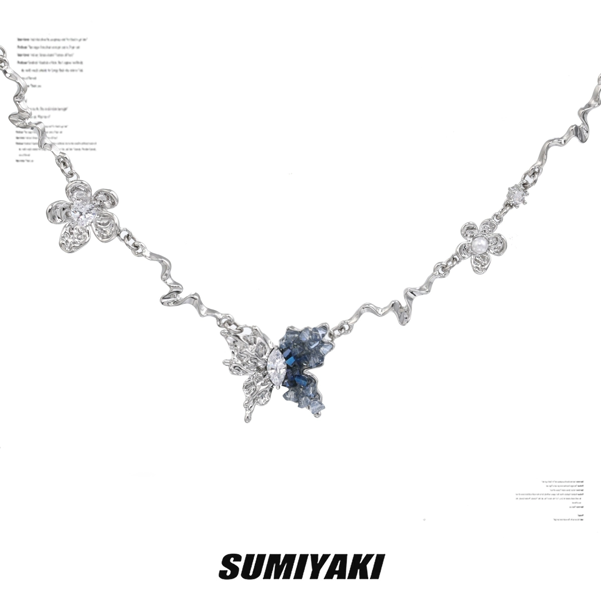 Glacial Butterfly Flora Charm