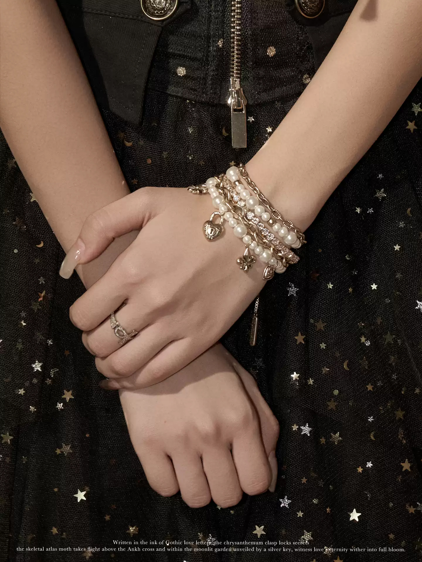 Vintage Charm Layered Bracelet