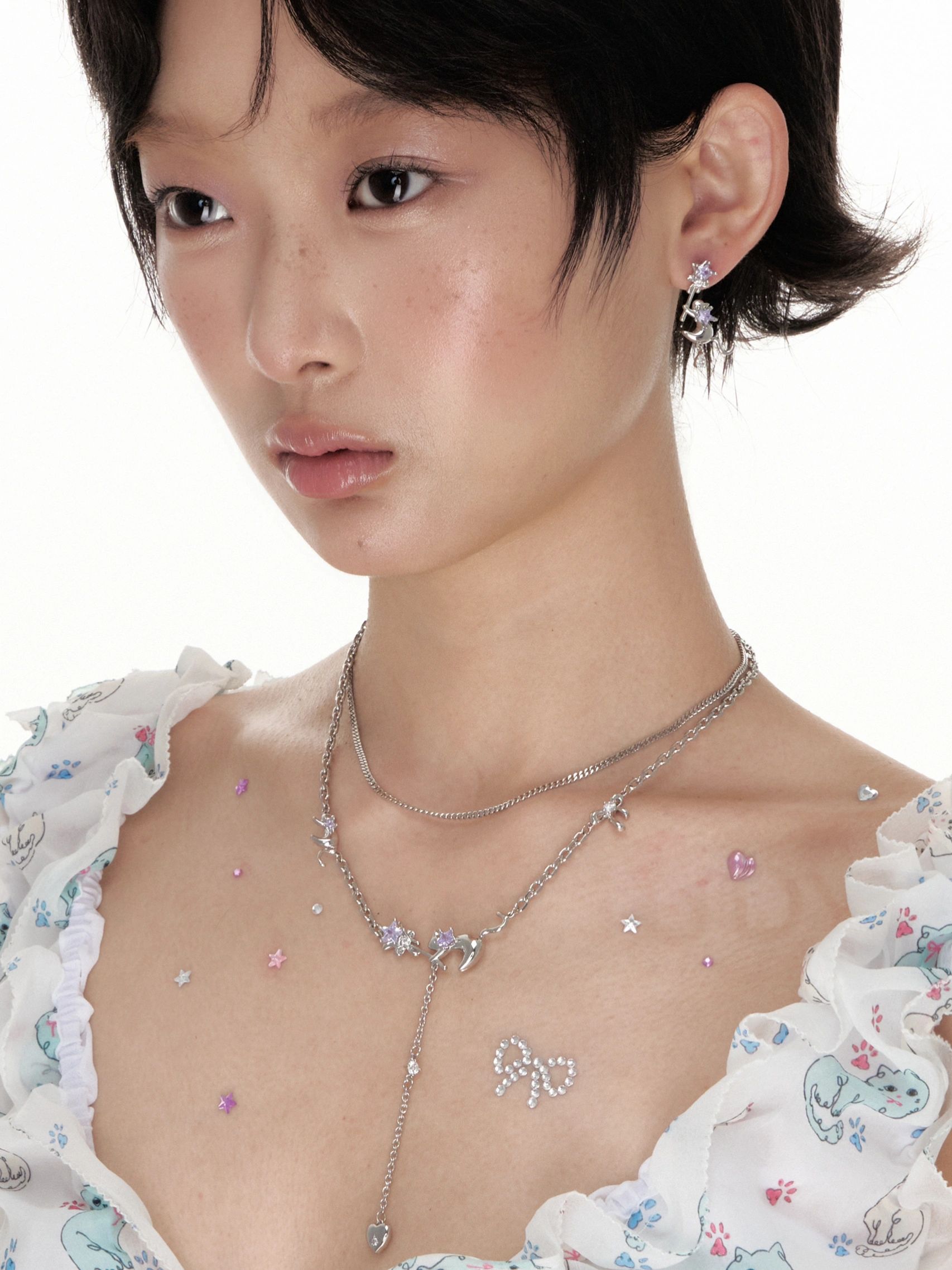 Magic Cat Layered Lariat