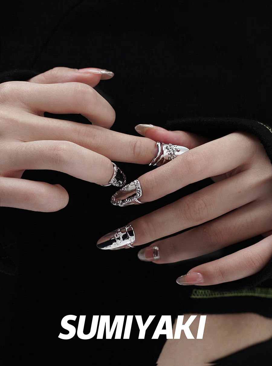 Armor Nail Rings