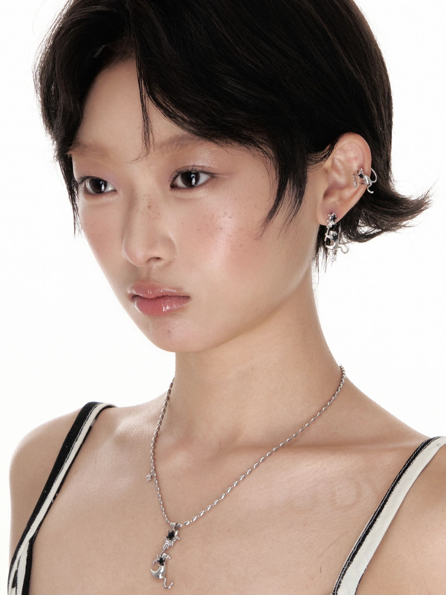 Magic Cat Moon Pendant