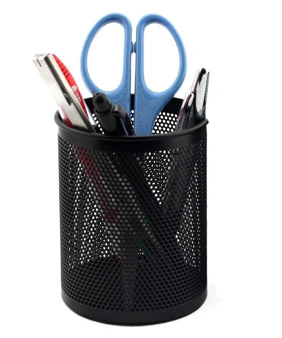 Metal Mesh Pen Holder