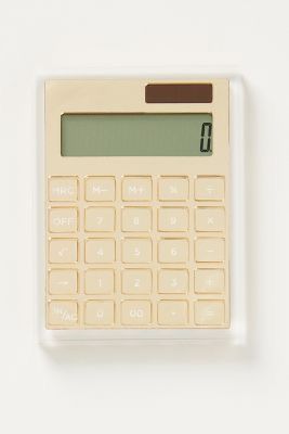 Solar Powered Calculator
