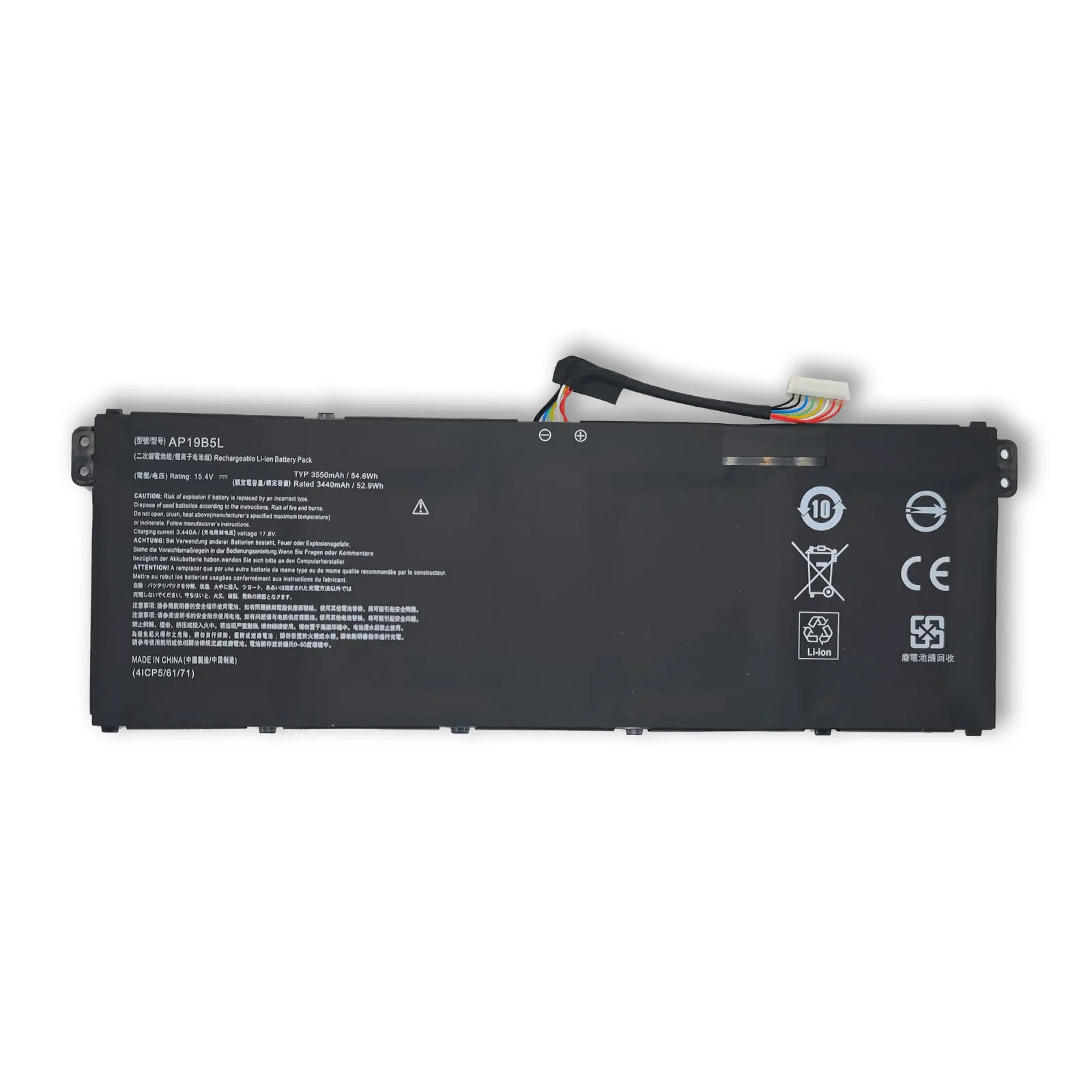 15.4V 54.6Wh AP19B5L Laptop Battery