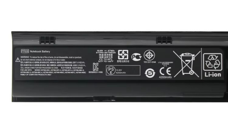 PR06 HSTNN-XB2O HSTNN-XB2R HSTNN-XB3C Original Laptop Battery for HP ProBook 4435s 4430s 4436s