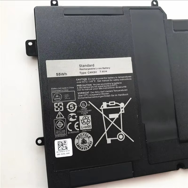 C4K9V PKH18 WV7G0 Original Laptop Battery for Dell XPS12 XPS13 L321X L322X