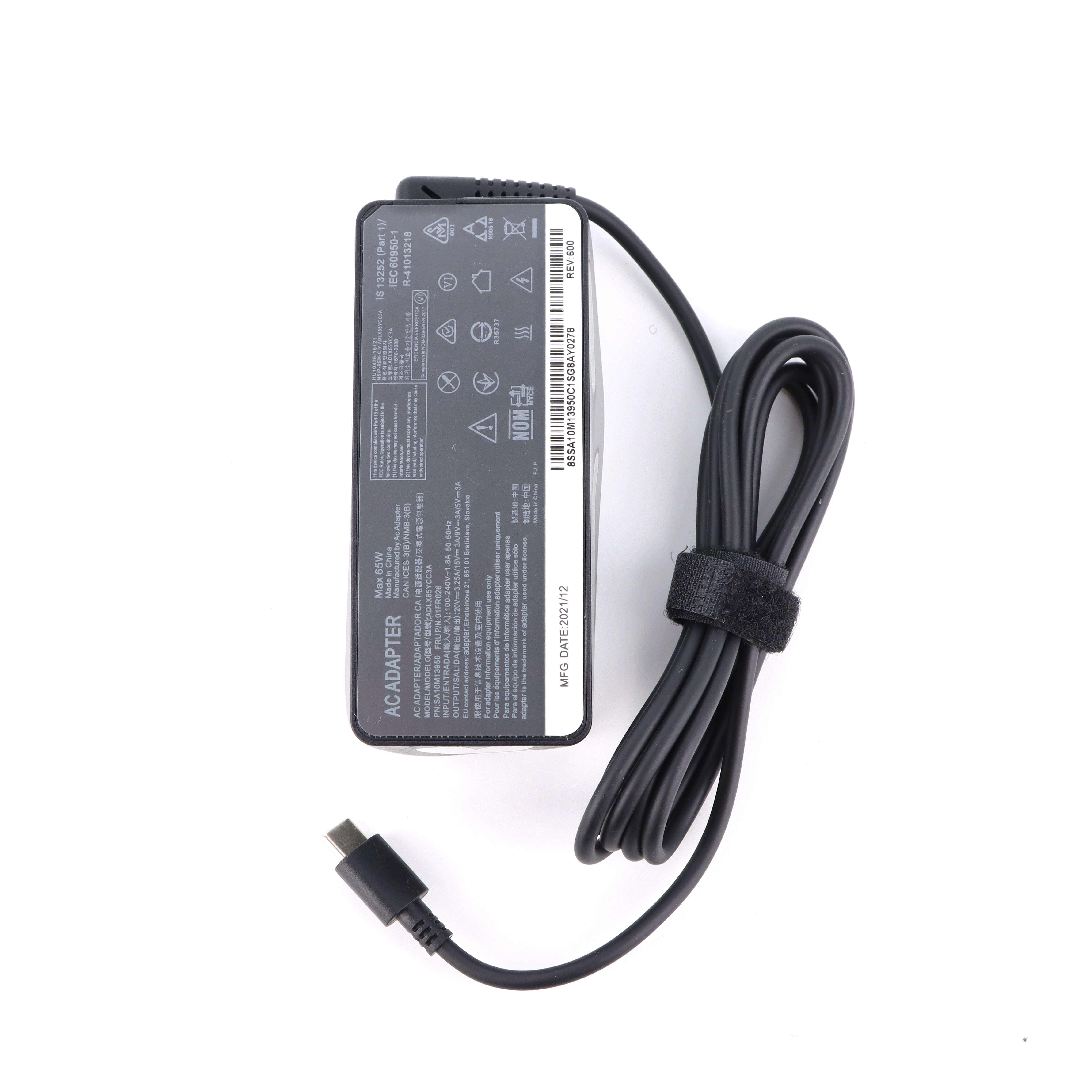 65W USB Type-C Charger for Lenovo