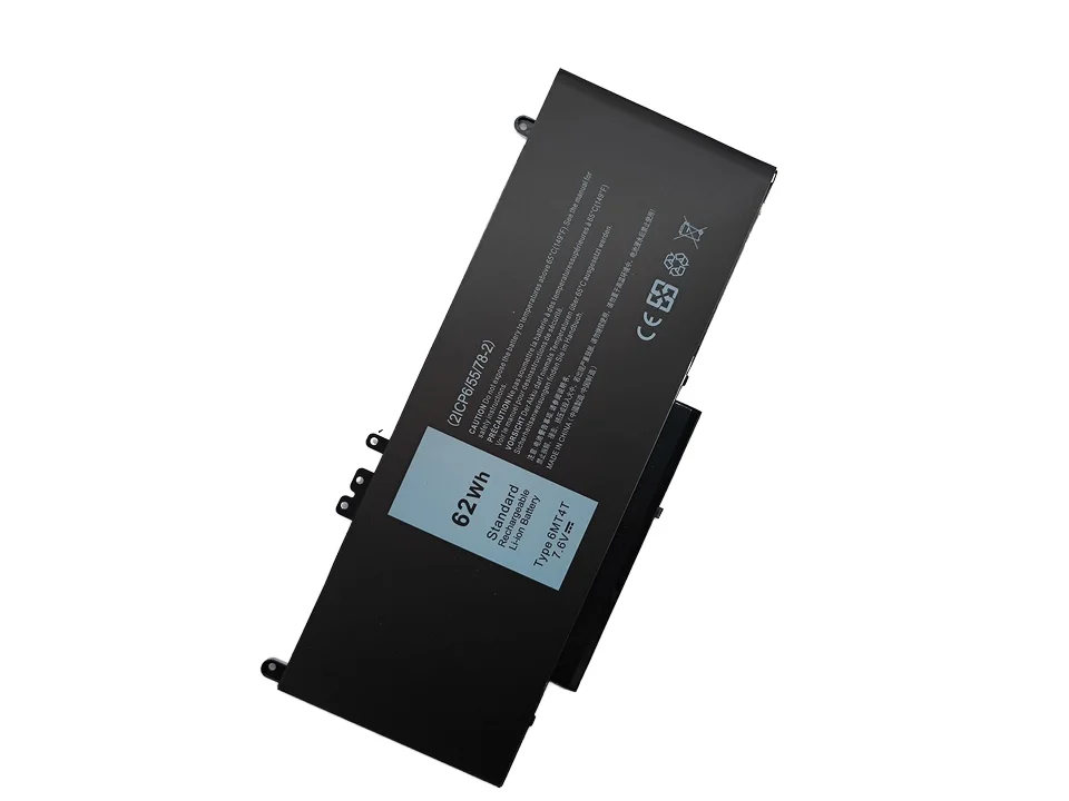 7.6V 63Wh 6MT4T Laptop Battery