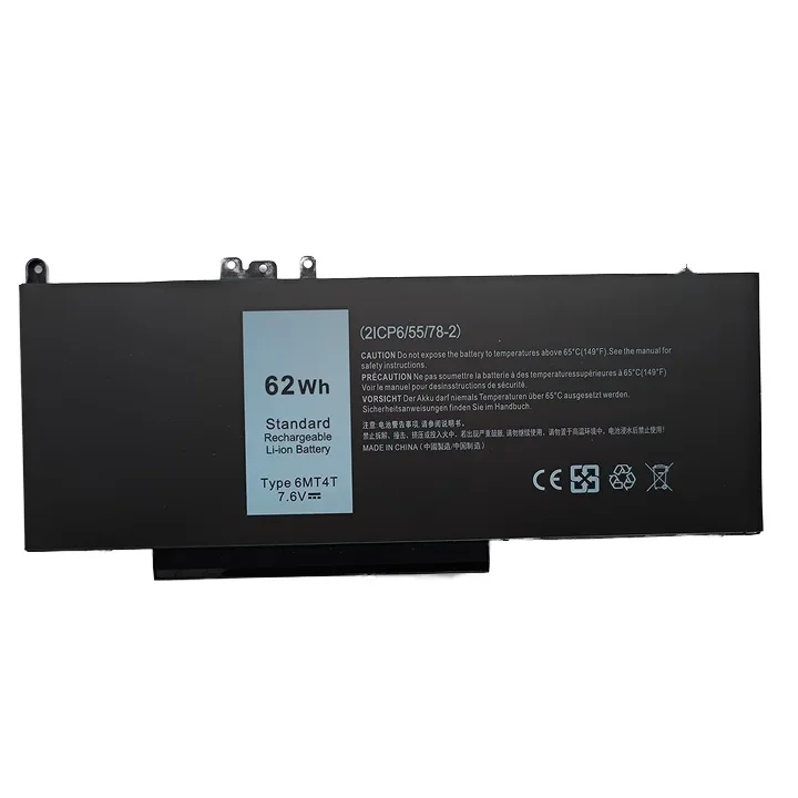 7.6V 63Wh 6MT4T Laptop Battery